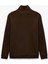 Şardonlu Uzun Kollu Baskılı Yarım Fermuarlı Sweatshirt 2
