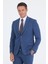 Lacivert Kırlangıç Yaka Kelebek Astar 6 Drop Slim Fit Beli Lastikli Takım Elbise 1001250176 2