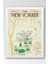 The New Yorker Çerçeveli Tablo May 20 1985 - Çay Bahçesi Tablosu 1