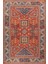 Romans Eskitme Kırmızı Polyester Dikdörtgen Modern Desenli Pamuk Makinada Yıkanabilir Hav Toz Vermez Leke Tutmayan Kaymaz Taban Dijital Makine Baskı Salon Yolluk Mutfak Halı 2