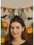 Örümcek Figürlü Halloween Parti Tacı Kurdeleli Cadılar Bayramı Aksesuarı 1