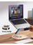 Yükseklik ve Açı Ayarlı 360 Derece Döndürülebilir Alüminyum Tablet Notebook Standı, 90849 3