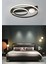 ESSLİGHT PARMA 45 CM PLAFONYER LED AVİZE 3 RENK IŞIK MODLU (BEYAZ SARI GÜN IŞIĞI) MODERN DEKORATİF AYDINLATMA 2