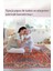 Romans Eskitme Kırmızı Polyester Dikdörtgen Modern Desenli Pamuk Makinada Yıkanabilir Hav Toz Vermez Leke Tutmayan Kaymaz Taban Dijital Makine Baskı Salon Yolluk Mutfak Halı 3