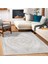 Klasik Gri Pamuk Daire Modern Desenli Pamuk Makinada Yıkanabilir Hav Toz Vermez Leke Tutmayan Kaymaz Taban Dijital Makine Baskı Salon Yolluk Mutfak Halı 4