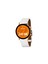 LW38 Gold Kasa 38 mm Beyaz Kordon Akıllı Saat 1