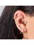 Halkalı Dokuz Taşlı Tragus Piercing 1