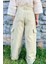 Kız Çocuk Gabardin Pantolon Kargo Cep Detaylı 5-14 Yaş, Taş 3