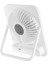 EFN-601 Beyaz 2000MAH 4 Kademeli 4000RPM Hız Metal Ayak Masaüstü USB Fan 5