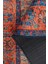 Plettenberg Çerçeveli Turuncu Polyester Dikdörtgen Modern Desenli Pamuk Makinada Yıkanabilir Hav Toz Vermez Leke Tutmayan Kaymaz Taban Dijital Makine Baskı Salon Yolluk Mutfak Halı 4