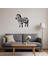 Zebra Desenli Mdf Dekoratif Tablo - BRNTEK8329-5580 4
