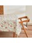 Hera Çiçekli Pvc Masa Örtüsü Ekru 1