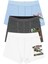 Erkek Çocuk Boxer 3'lü Baskılı (%96 Pamuk - %4 Elastan) 1