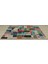 Bej Patchwork Etnik Modern Desenli Yün Hav Toz Vermez Leke Tutmayan Salon Yolluk Mutfak El Dokuma Halı 2