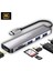 HC-13 Type-C To 3*usb 3.0 4K Ultra Hd HDMI Sd Tf Kart Girişli 6ın1 Çevirici Hub Adaptör 2