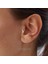 Beş Taşlı Geometrik Model Tragus Piercing 2