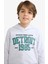 Erkek Çocuk Kapüşonlu Baskılı Sweatshirt F2846A825AU 4