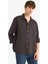 Regular Fit Tensel Uzun Kollu Gömlek G0406AX25AU 6