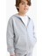 Erkek Çocuk Kapüşonlu Okul Fermuarlı Sweatshirt T7468A625AU 1