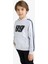 Erkek Çocuk Kapüşonlu Baskılı Sweatshirt F1967A825AU 4