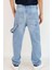 Erkek Çocuk Jean Pantolon Marangoz Model 5-9 Yaş, Açık Mavi 3