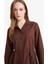 Regular Fit Poplin Bağlamalı Uzun Kollu Gömlek Tunik D4160AX25SM 4