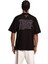 Erkek Oversize Siyah T-Shirt Yengeç Burcu 2