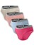 Kız Çocuk, Pamuklu Slip Külot, 4'lü Paket, Nazik Lastik Yapısı 1