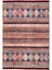 Tilburg Etnik Bordo Polyester Dikdörtgen Modern Desenli Pamuk Makinada Yıkanabilir Hav Toz Vermez Leke Tutmayan Kaymaz Taban Dijital Makine Baskı Salon Yolluk Mutfak Halı 1