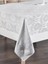 Bordürlü Damask Coton Masa Örtüsü 4