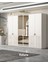 Destan Modern 6 Kapaklı Aynalı Gardırop (Dolap) 1