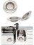 3'li Metal Mutfak Lavabo Süzgeci Paslanmaz 11 cm 4