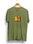 Wtf Baskılı / Erkek Haki Yeşil Renk T-Shirt / %100 Pamuk Premium Quality / Regular Fit 2