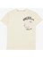 Erkek Çocuk Tişört Yazı Bakılı Cepli 9-14 Yaş, Krem 3