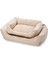CornerBed Vanilla Cream Ortopedik Kedi Ve Köpek Yatağı 7