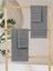4 Lü Banyo Havlusu Seti Dora Gri - 70X140cm x2 / 50x90cm x2 3