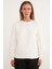 3 Iplik Basic Bisiklet Yaka Sweatshirt 7