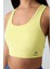 Limon Sırt Detaylı Dar Kalıp U Yaka Kadın Spor Büstiyer - 97120 2