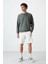 Çağla Basic O Yaka Rahat Form Erkek Sweatshirt - 88053 2