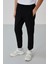 Anton Gri Melanj - Siyah Jogger Eşofman Takım - 85178 3