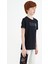 Lacivert Baskı Detaylı O Yaka Standart Kalıp Erkek Çocuk T-Shirt - 11145 2