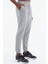 Gri Melanj Bağcıklı Ön Dikiş Detaylı Standart Kalıp Erkek Eşofman Alt - 84994 3