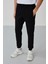 Anton Siyah Jogger Eşofman Takım - 85178 3