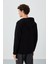 Connell Siyah Rahat Kalıp Polar Erkek Sweatshirt - 88313 5