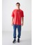 Fiesta %100 Pamuk Kalın Yumuşak Dokulu Oversize Fit Baskılı Erkek T-Shirt - 88359 3