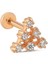 Üçgen Model Taşlı Tragus Piercing 1