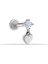 Taşlı Kalp Sallantılı Minimal Tragus Piercing 1