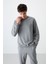Keith Gri Melanj Basic Erkek Eşofman Takım - 85231 2
