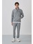 Herbert Gri Melanj Dik Yaka Eşofman Takım - 85233 1