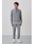 Herbert Gri Melanj Dik Yaka Eşofman Takım - 85233 3
